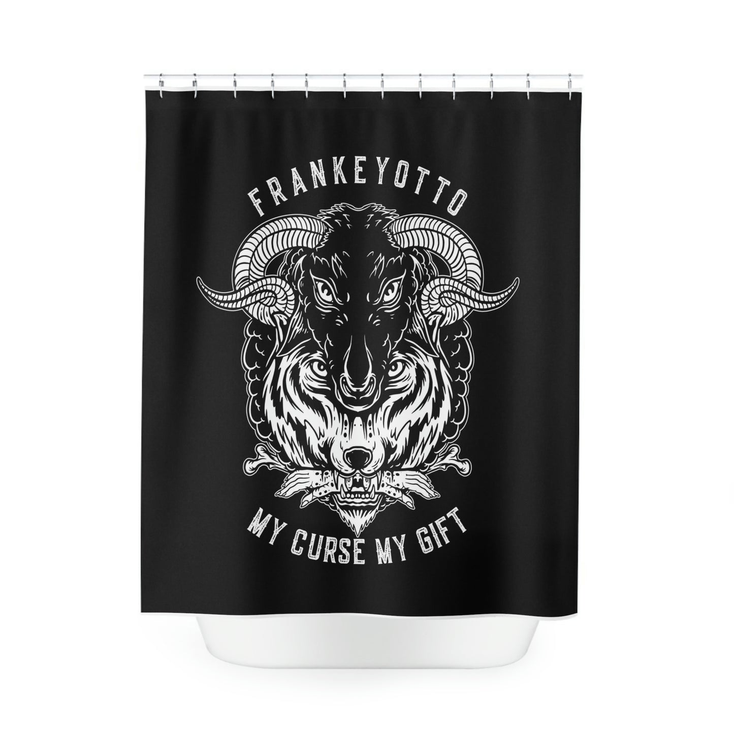 Frankey Shower Curtain